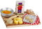MagiDeal 1/12 Puppenhaus Miniatur Kueche Essen Eier Milchbrot An Bord 1 Satz