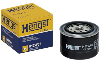 HENGST - Ölfilter H12W05 - Öl-Anschraubfilter für KFZ | Hochwertiger Motorölfilter für KFZ mit Otto- oder Dieselmotor - Robuster Ölfilter mit hoher Schmutzaufnahmefähigkeit