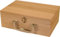 Holz-Koffer mit Metallgriff