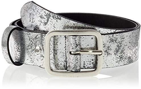 MGM Damen Soft Glam Gürtel, Silber (Titan 1), 85 cm (Herstellergröße: 85)
