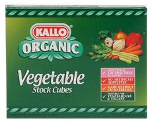 Kallo Organic Vegetable Stock Cubes 66g X 7 (Pack of 7)