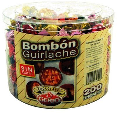 Bombón Guirlache sin Azúcar 700 gr de Gerio