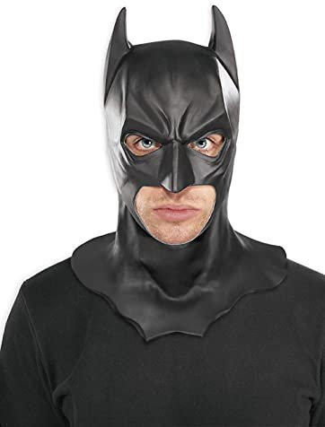 Rubie's ufficiale adulto, Batman Dark Knight Full Mask – Taglia unica, beige