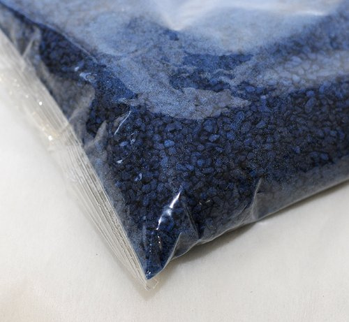 Sand Granulat 1kg verschiedene Farben blau