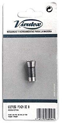 Virutex 1222024 1222024-Pinza Corta de 8, Negro
