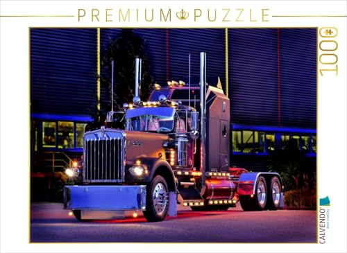 CALVENDO Puzzle EIN Motiv aus dem Kalender Kenworth W900A EXTHD 1000 Teile Puzzle quer | Lege-Größe cm Foto-Puzzle für glückliche Stunden
