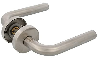 Amig - 3-rxd Türgriff aus Edelstahl 18/8 | Robust für Heimwerker und Baumarkt | Passend für Briefkasten & Innentüren | Magnetischer Türstopper, Türbodendichtung, Edelstahl Türknauf