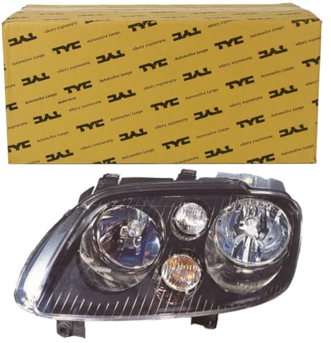 TYC Hauptscheinwerfer 20-0387-15-2 | 20-0387-15-2 Kompatibel mit Caddy III Großraumlimousine (2KB, 2KJ, 2CB, 2CJ), (1T1, 1T2)