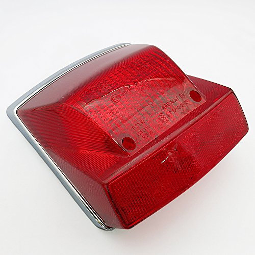 FARO POSTERIORE VESPA PX CON BORDO CROMATO