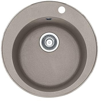 Franke Pamira ROG 610 – 41 Cashmere fragranit gris Cocina Fregadero redondo – Fregadero