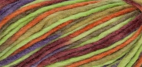 ONline Linie 231 Filzwolle Color 104 - grün/bordeaux/orange/hellgrün