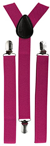Oblique Unique Hosenträger verstellbar (Pink)
