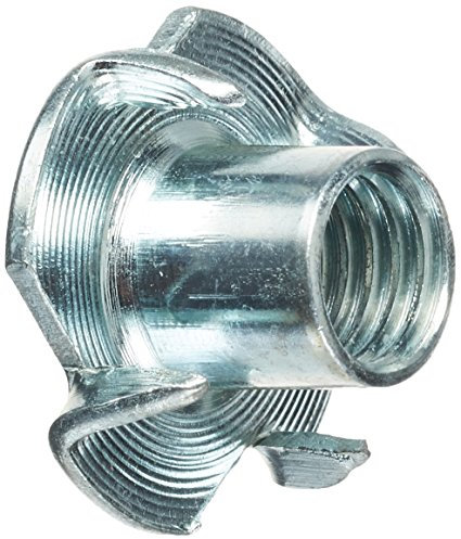 Dresselhaus 0/2049/001/10,0/13/ /17 Einschlagmuttern mit, 4 Einschlagspitzen, galv. verzinkt, M 10 x 13, 100 Stück