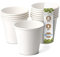 BIOZOYG 1000 Stück Kaffeebecher Pappbecher 150ml / 6 oz Ø 80 mm weiß - Einwegbecher plastikfrei - Becher aus nachhaltiger Forstwirtschaft - Kaffeebecher Einweg