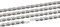 Connex Fahrradkette 10s8 10-Fach, Silber, 2601-10S8-0420