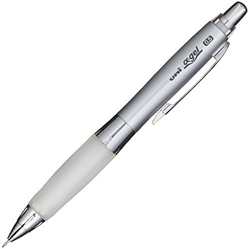 Uni alpha-gel shaker Mechanical Pencil – nero/Soft Grip 0.5 mm (m5617gg1p.24) White