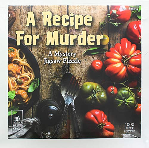 University Games A Recipe for Murder 1000 Piece Mystery Jigsaw Puzzle