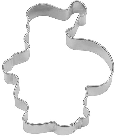 Städter Ausstechform Weihnachtsmann Weißblech, Größe: 7 cm, 096011