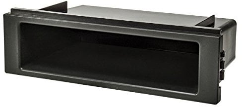 tomzz Audio 2400-030 Ablagefach Schacht Kunststoff mit Auflagekante Höhe 50mm schwarz matt