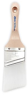 Zibra PB200LCS Grip-n-Glide 2-Inch Cut-in Paint Brush Stubby Handle,Beige, Silver, White