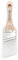 Zibra PB200LCS Grip-n-Glide 2-Inch Cut-in Paint Brush Stubby Handle,Beige, Silver, White