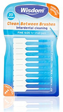 Wisdom Clean Between Interdental Brushes Fine Size 20's (Pack 1)