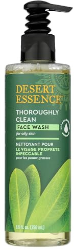 Desert Essence Thoroughly Clean Face Wash, 8-Ounce Bottle