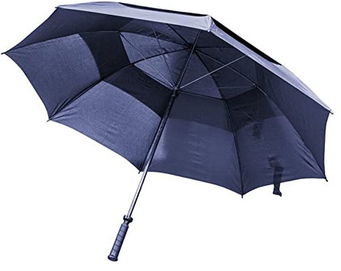 Longridge – Deluxe winddicht – Marineblauer Golfschirm