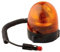 HELLA 2RL 009 506-301 Halogen-Rundumkennleuchte - mit Magnet - Rota Compact - 12V - gelb - Kabel: 600mm - Stecker: DIN ISO 4165 - Menge: 1