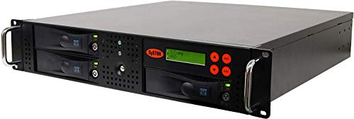 Systor 1 bis 2 SATA-Festplattenlaufwerk (HDD / SSD) RackMount Kopierstation / Sanitizer hohe Geschwindigkeit (120mb/sek)