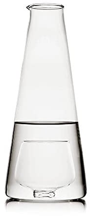 Ichendorf Milano 093598426 Carafe à Eau avec Verre à l'intérieur
