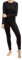 CFLEX Damen Ski- & Thermowäsche Set - warme Unterwäsche Langarm POLARDRY - Schwarz-Pink L, Etikette Gr: 44/46