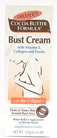 Palmer's Cocoa Butter Formula BUST CREAM With Vitamin E, Collagen And Elastin (With Bio C_ELASTE) 125g