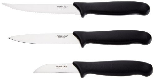 Fiskars F175102941 Tris Coltelli Verdura