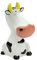 Wedo 20227101 Brillenhalter und Brillenablage Motiv Kuh (aus Polyresin)