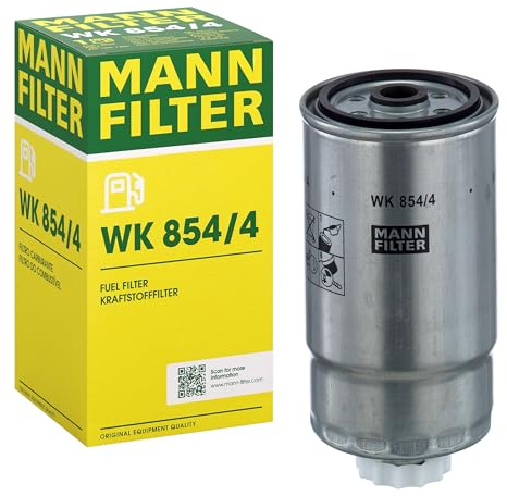 MANN-FILTER, WK 854/4 Fuel Filter | For Passenger Cars, Fuel System Protection, Injector Protection, Clean Fuel Supply, True OE Engineering