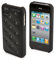 Muvit Club Back Hard Polycarbonate Case for iPhone 4S/4 Black/Black