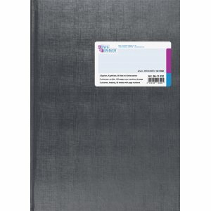 K+E Spaltenbuch A4 mit Kopfleiste 3 Spalten 96 Blatt hellblau