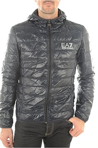 Emporio Armani Herren Train Core Down Hooded Jacket Daunenmantel (1er Pack)