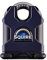Squire - SS65CS - Stronghold - Cadenas haute sécurité à anse protégée - Noir/Bleu - 65mm