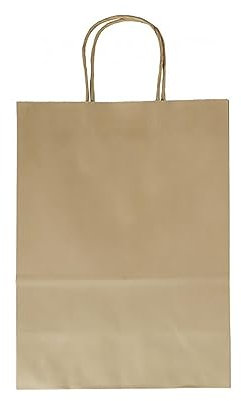 Tragetasche natur 24x12x31cm