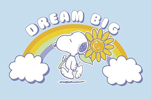 Close Up Peanuts Postkarte Snoopy Dream Big (15cm x 10,5cm)