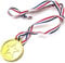 Chenkou Craft 30 Stück Kinder Gold Gewinner Kunststoff Medaillen Sport Tag Awards Spielzeug Party Tasche Preis