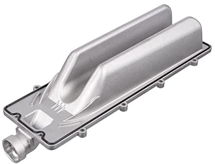 febi bilstein 46048 Kurbelgehäusedeckel, 1 Stück | Kompatibel mit: BMW 5, 5 Touring, 6, 6 Cabriolet, 7, X5, X5