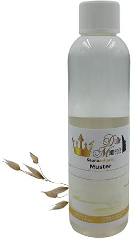 Dufte Momente | Saunaaufguss 250ml | Hafer | mit naturreinen und natürlichen ätherischen Ölen | vegan und ohne Tierversuche