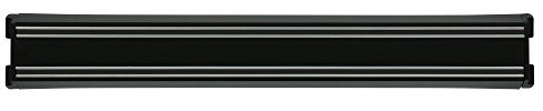 ZWILLING 32621-300 11-1/2-Inch Magna Knife Storage Bar, Black Matte Magnetischer Messerstab, Kunststoff, schwarz