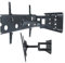 Allcam WB127S Universal 24 26 30 32 37 LCD/LED TV Wall Bracket Swivel with Twin Scissor Arms. Pull out, Swivel, Tilt. (VESA 100, VESA 200, VESA 300, VESA 400 Wall Mount)