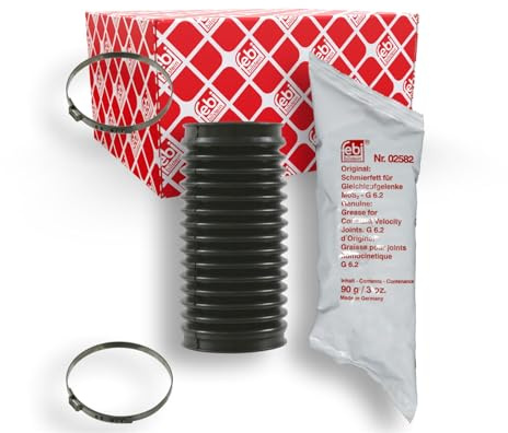 febi bilstein 03284 Lenkmanschettensatz, 1 Stück | Kompatibel mit: BMW 3, 3, 3 Cabriolet, 3 Touring