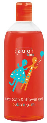 Ziaja Gel de Baño para Niños Goma de Mascar, Multicolor, 500 Mililitros
