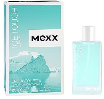 Mexx Ice Touch Woman, Eau de Toilette Natural Spray, Erfrischendes Damen Parfüm mit fruchtig-blumigen Noten, 1 er Pack (1 x 30ml)